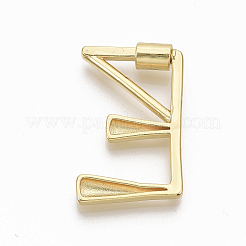 Brass Screw Carabiner Lock Charms&nbsp;KK-T046-001G-E-NF
