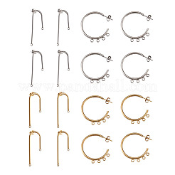 304 Stainless Steel Stud Earring Findings&nbsp;STAS-TA0004-66