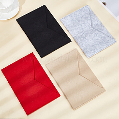 4Pcs 4 Colors Wool Felt Envelope Purse Insert Organizer&nbsp;FIND-WR0006-71C