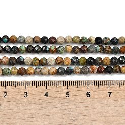 Natural HuBei Turquoise Beads Strands&nbsp;G-L628-B02-4mm-02