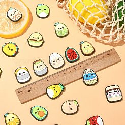 40Pcs 20 Styles Cute PVC Plastic Cabochons&nbsp;KY-CJ0001-66
