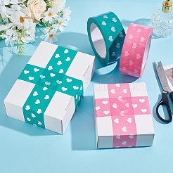 2 Roll 2 Colors Adhesive BOPP Packing Tape&nbsp;AJEW-GO0001-98
