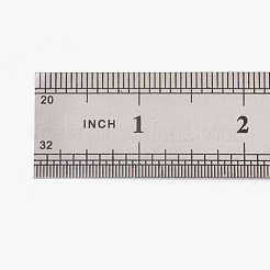 301 Tarnish Resistant Stainless Steel Ruler&nbsp;TOOL-L004-05C