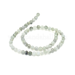 Natural Labradorite Beads Strands&nbsp;G-G828-01-6mm