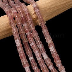Natural Strawberry Quartz Beads Strands&nbsp;G-A280-C12-01