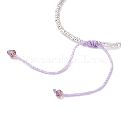 Glass Seed Beads Braided Bracelets&nbsp;BJEW-MZ00176-01