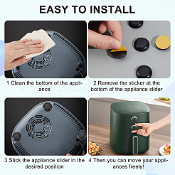 36Pcs 9 Styles Teflon & Rubber & EVA & Oil Glue Self-adhesive Furniture Protection Pads&nbsp;AJEW-CN0002-92