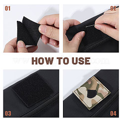 6Pcs Polyester Epaulette Camouflage&nbsp;PATC-FH0001-26