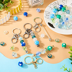DIY Beadable Keychain Making Kit&nbsp;DIY-TA0006-01