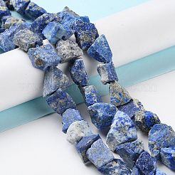 Raw Rough Natural Lapis Lazuli Beads Strands&nbsp;G-B065-C03