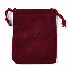 Rectangle Velvet Pouches&nbsp;TP-R002-7x9-02