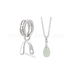 2Pcs Sterling Silver Pendant Bails&nbsp;STER-BC0002-55B