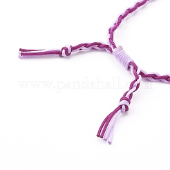 Adjustable Nylon Thread Braided Bead Bracelets&nbsp;BJEW-JB06058-05