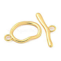 Brass Toggle Clasps&nbsp;KK-A223-24G