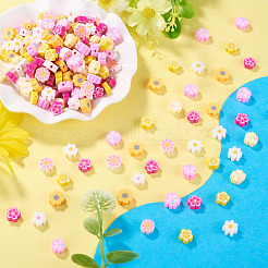 200Pcs 5 Colors Handmade Polymer Clay Bead&nbsp;CLAY-TA0002-14