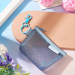 Nylon Mesh Zipper Wallets&nbsp;HJEW-TAC0186