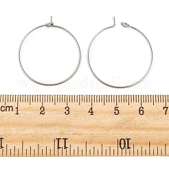 316 Surgical Stainless Steel Wine Glass Charms Rings&nbsp;STAS-L214-01D