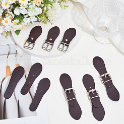 6Pcs Alloy & Imitation Leather Buckles&nbsp;FIND-GF0008-96B
