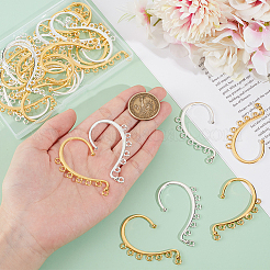 32Pcs 2 Colors Alloy Ear Cuff Findings&nbsp;FIND-UN0015-92