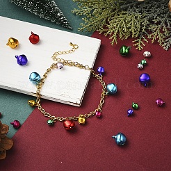 600Pcs 3 Style Aluminum Bell Charms&nbsp;ALUM-YW0001-01