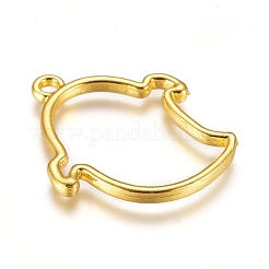 Halloween Zinc Alloy Open Back Bezel Pendants&nbsp;PALLOY-D199-23G