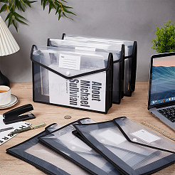 Transparent Plastic File Pockets&nbsp;AJEW-WH0596-260A