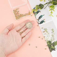 100Pcs Rack Plating Brass Beads&nbsp;KK-GO0001-72