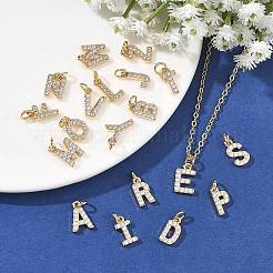 SHEGRACE Brass Micro Pave Clear Cubic Zirconia Pendants&nbsp;XGRQ29361-394G