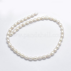 Natural Cultured Freshwater Pearl Beads Strands&nbsp;PEAR-F007-73