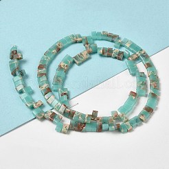 Synthetic Regalite/Imperial Jasper/Sea Sediment Jasper Beads Strands&nbsp;G-Z045-A20-01