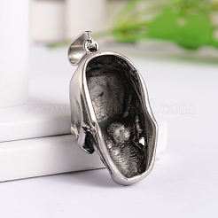 Retro 316 Surgical Stainless Steel Skull pendants&nbsp;STAS-E096-57AS