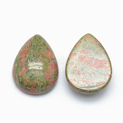 Natural Unakite Cabochons&nbsp;X-G-E491-B-03