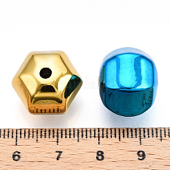 UV Plating Opaque Acrylic Beads&nbsp;X-PACR-T017-03