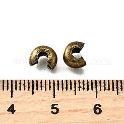 Iron Crimp Beads Covers&nbsp;IFIN-H030-NFAB-NF