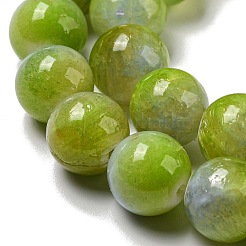 Dyed Natural White Jade Beads Strands&nbsp;G-F764-03A
