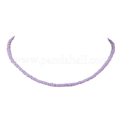 8Pcs 8 Color Glass Seed Beaded Necklaces Set&nbsp;NJEW-JN04636