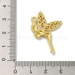 304 Stainless Steel Pendants&nbsp;STAS-Q322-07G