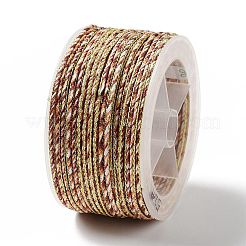 14M Two Tone Polyester Braided Cord&nbsp;OCOR-G015-02A-01