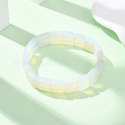 Opalite Faceted Beaded Stretch Bracelets for Women&nbsp;BJEW-K251-08L