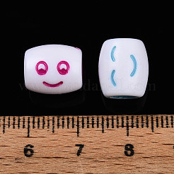 Opaque Acrylic Beads&nbsp;OACR-ZX006-25