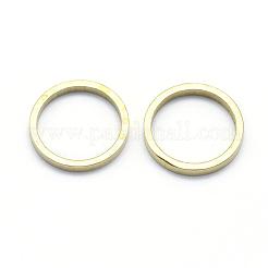 Brass Linking Rings&nbsp;KK-P119-20-10mm-RS