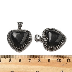 Natural Obsidian Pendants&nbsp;G-A095-01AS-08