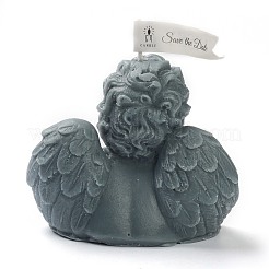 Cupid Shaped Aromatherapy Smokeless Candles&nbsp;DIY-B004-C05