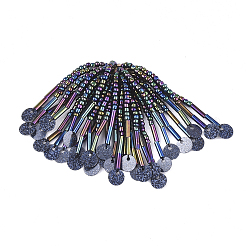 Glass Seed Beads Cabochons&nbsp;FIND-T044-04A