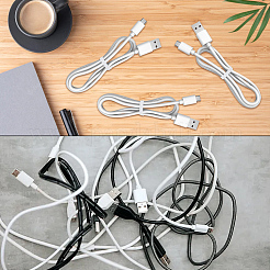 200Pcs Silicone Cable Ties&nbsp;FIND-SP0005-31B