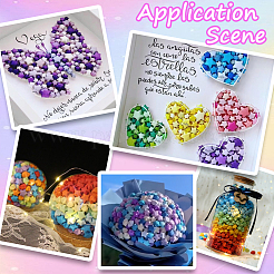 4 Colors Lucky Star Origami Paper&nbsp;DIY-SC0027-23