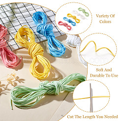 50M 5 Colors Faux Suede Lace&nbsp;OCOR-TA0001-89B