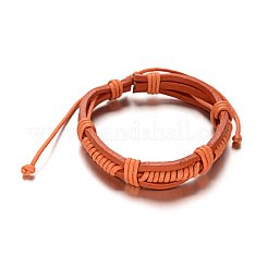 Adjustable Leather Cord Bracelets&nbsp;BJEW-M169-12