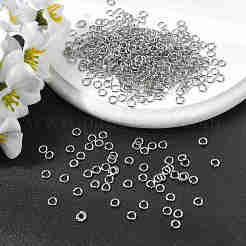 SHEGRACE 30G Brass Open Jump Rings&nbsp;XGRPCN801-240P