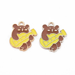 Alloy Enamel Pendants&nbsp;ENAM-N054-65D-NR